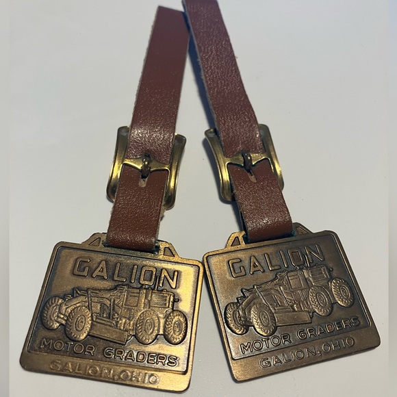 Vintage Leather Pocket Watch Fob-Never Used! - Picture 2 of 3